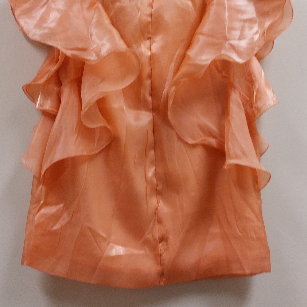 NWT WOWO PEACH TOP SZ M .